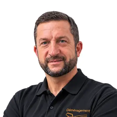 Kevin Knecht, gérant de l'entreprise de déménagement Knecht Service, active depuis 2005